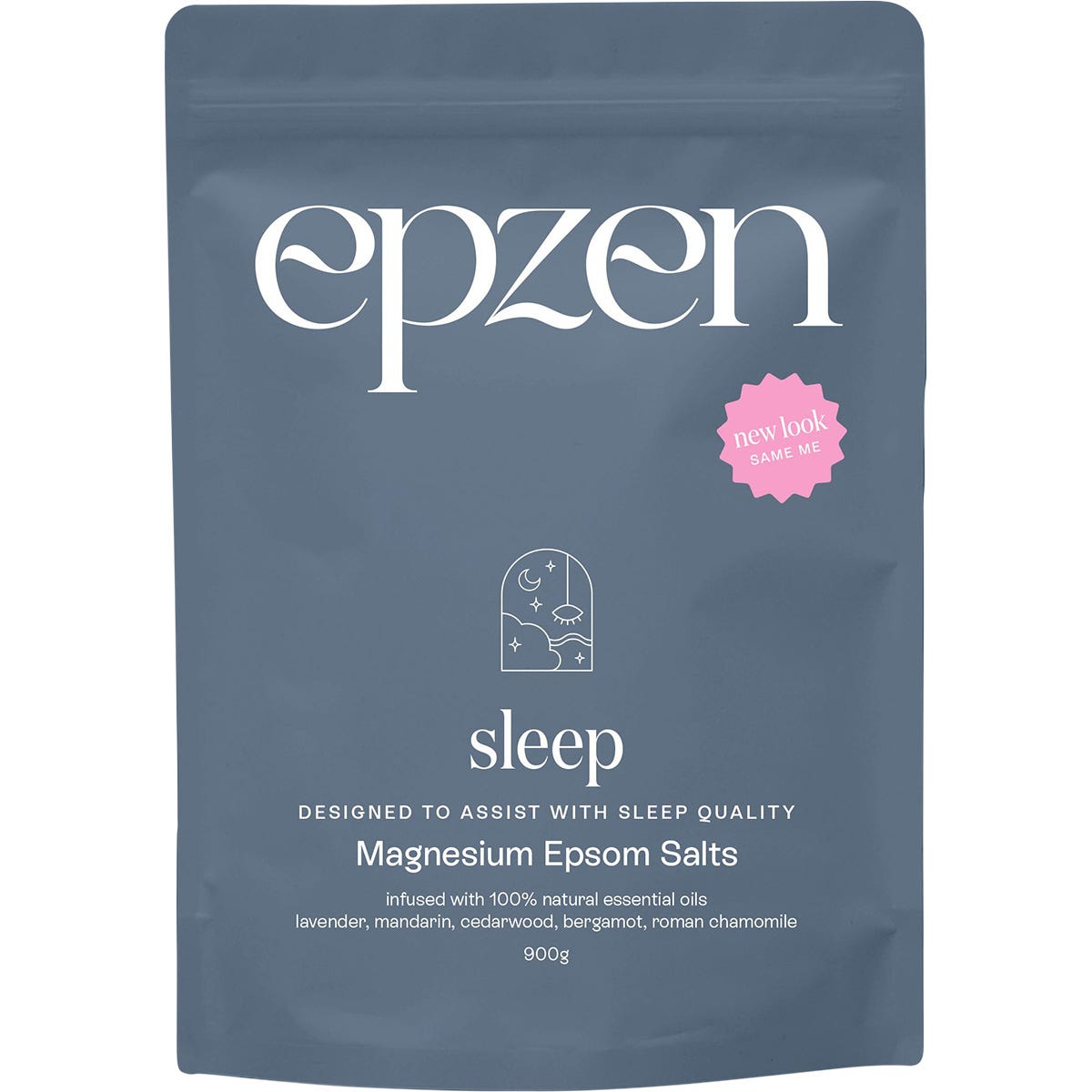 Epzen Magnesium Bath Crystals Sleep 900g - Dr Earth - Bath & Body, Magnesium & Salts, Sleep & Relax