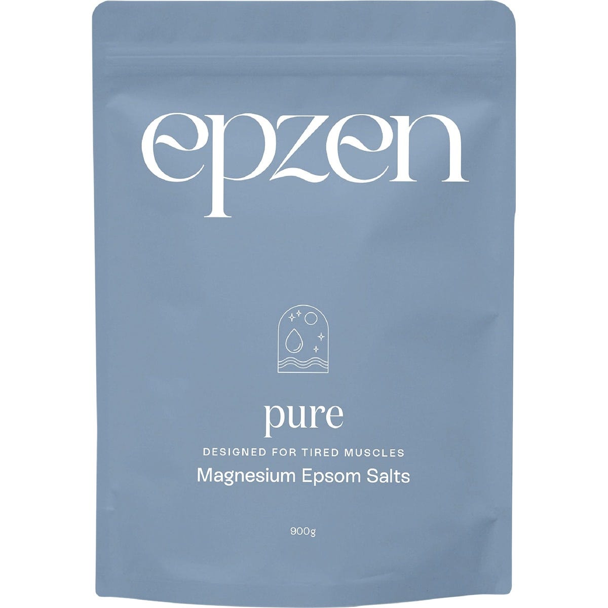 Epzen Magnesium Epsom Salts Pure 900g - Dr Earth - Bath & Body, Magnesium & Salts