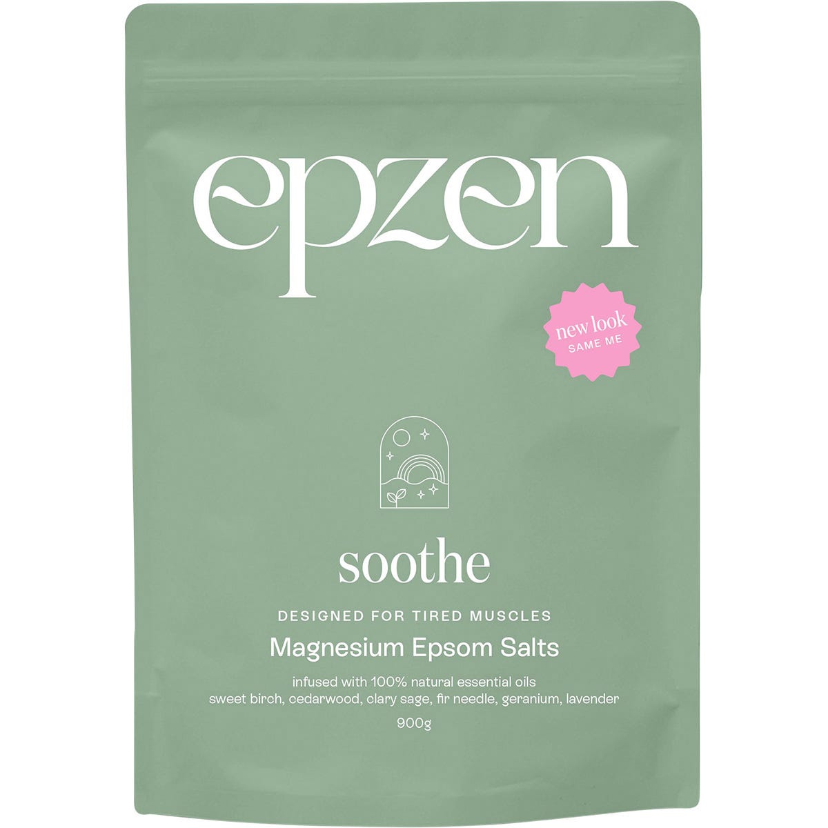 Epzen Magnesium Epsom Salts Soothe 900g - Dr Earth - Bath & Body, Magnesium & Salts, Joint & Muscle Health