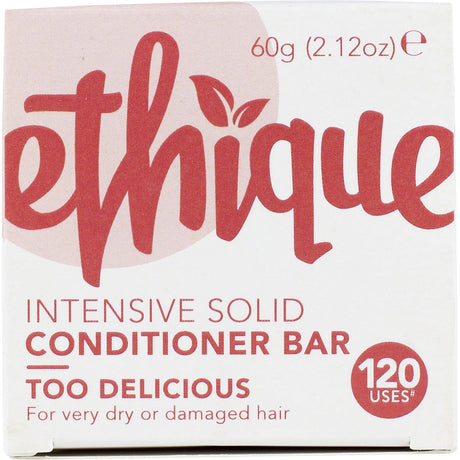 Ethique Solid Conditioner Bar Too Delicious Dry or Damaged Hair 60g - Dr Earth - Hair Care