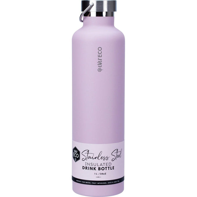 Ever Eco Insulated Stainless Steel Bottle Bryon Bay 1L - Dr Earth - Water Bottles