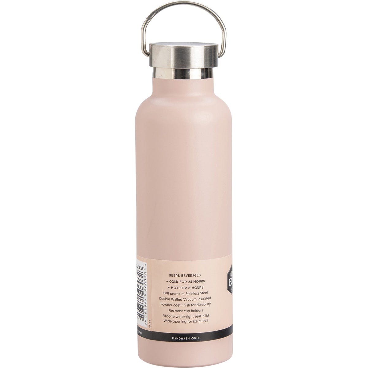 Ever Eco Insulated Stainless Steel Bottle Rose 750ml - Dr Earth - Water Bottles