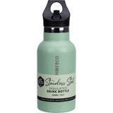 Ever Eco Insulated Stainless Steel Bottle Sage Sip Lid 350ml - Dr Earth - Water Bottles