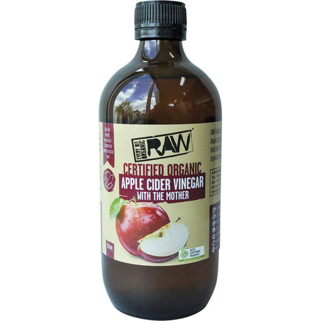 Every Bit Organic Raw Apple Cider Vinegar With The Mother 500ml - Dr Earth - Vinegar