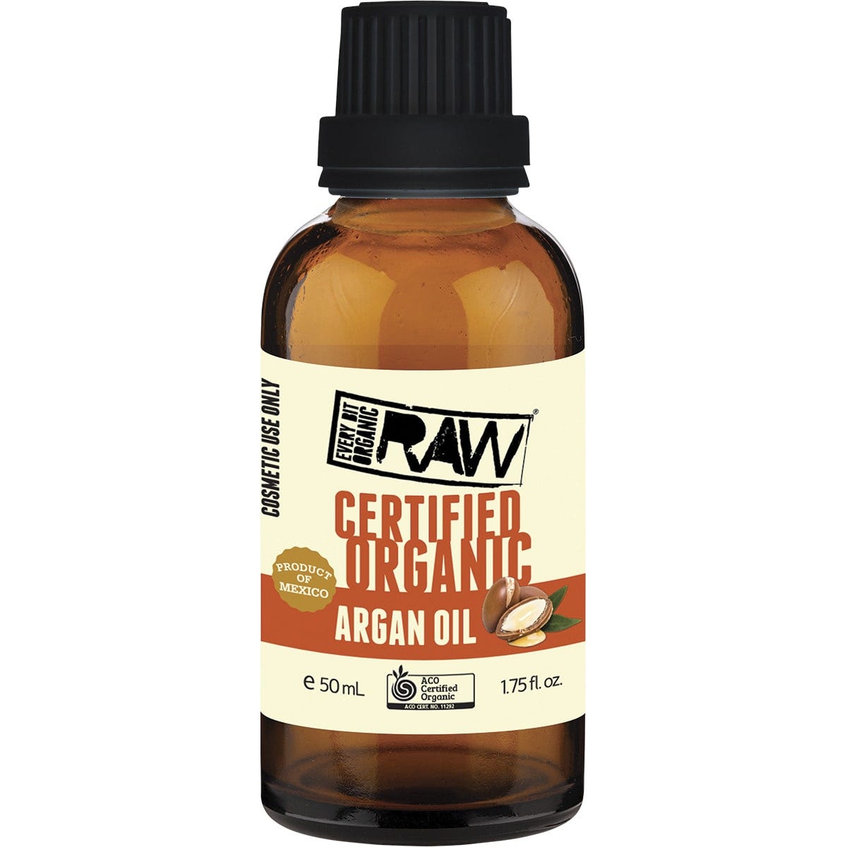 Every Bit Organic Raw Argan Oil 50ml - Dr Earth - Skincare