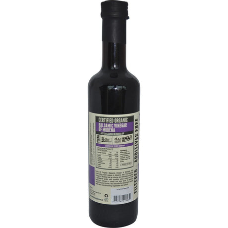 Every Bit Organic Raw Balsamic Vinegar of Modena 500ml - Dr Earth - Vinegar