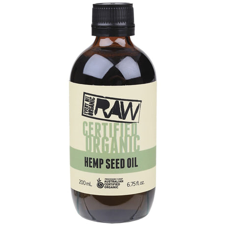 Every Bit Organic Raw Hemp Seed Oil 200ml - Dr Earth - Oil & Ghee, Hemp