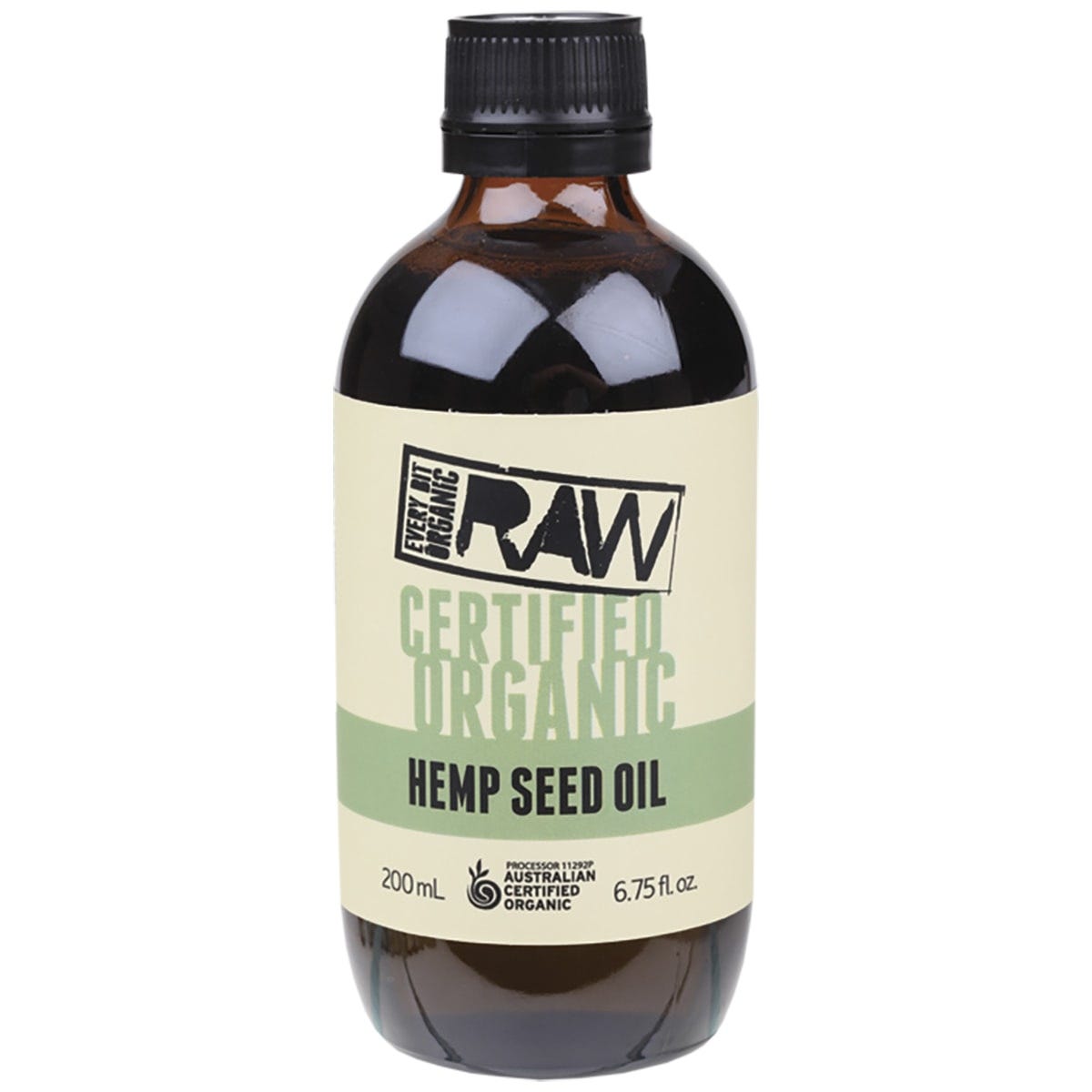 Every Bit Organic Raw Hemp Seed Oil 200ml - Dr Earth - Oil & Ghee, Hemp