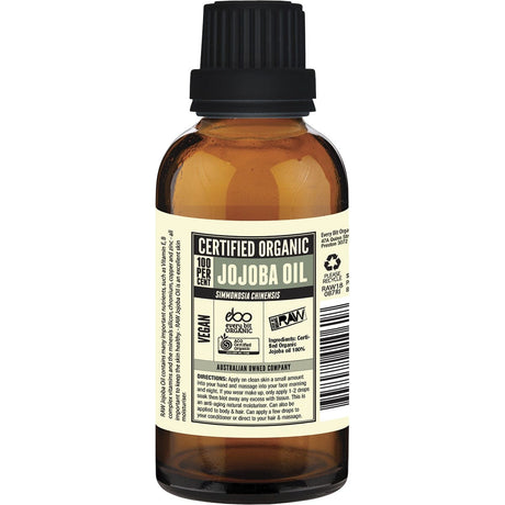 Every Bit Organic Raw Jojoba Oil 50ml - Dr Earth - Skincare