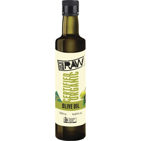 Every Bit Organic Raw Olive Oil Extra Virgin Cold Pressed Unrefined 500ml - Dr Earth - Oil & Ghee