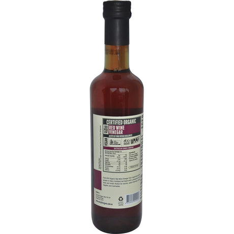 Every Bit Organic Raw Red Wine Vinegar 500ml - Dr Earth - Vinegar