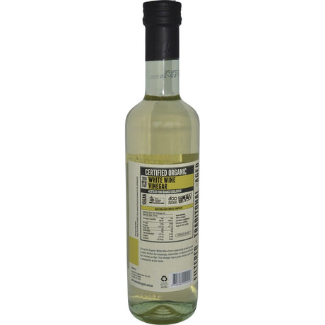 Every Bit Organic Raw White Wine Vinegar 500ml - Dr Earth - Vinegar