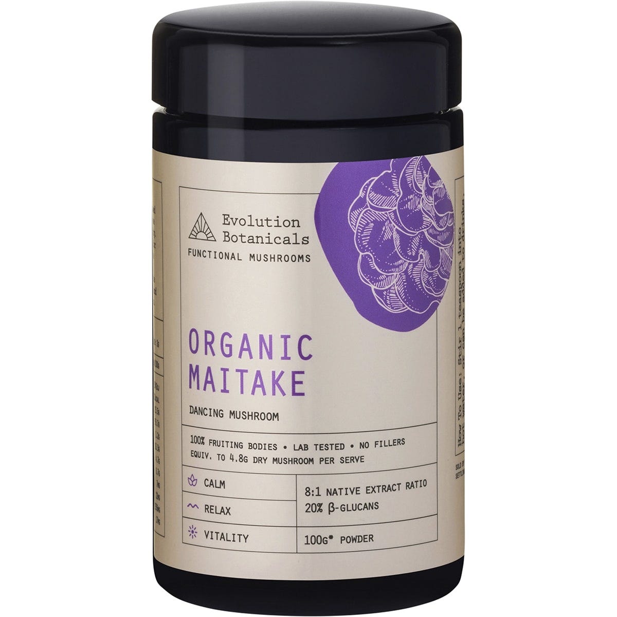 Evolution Botanicals Organic Maitake Dancing Mushroom 100g - Dr Earth - Drinks, Mushrooms