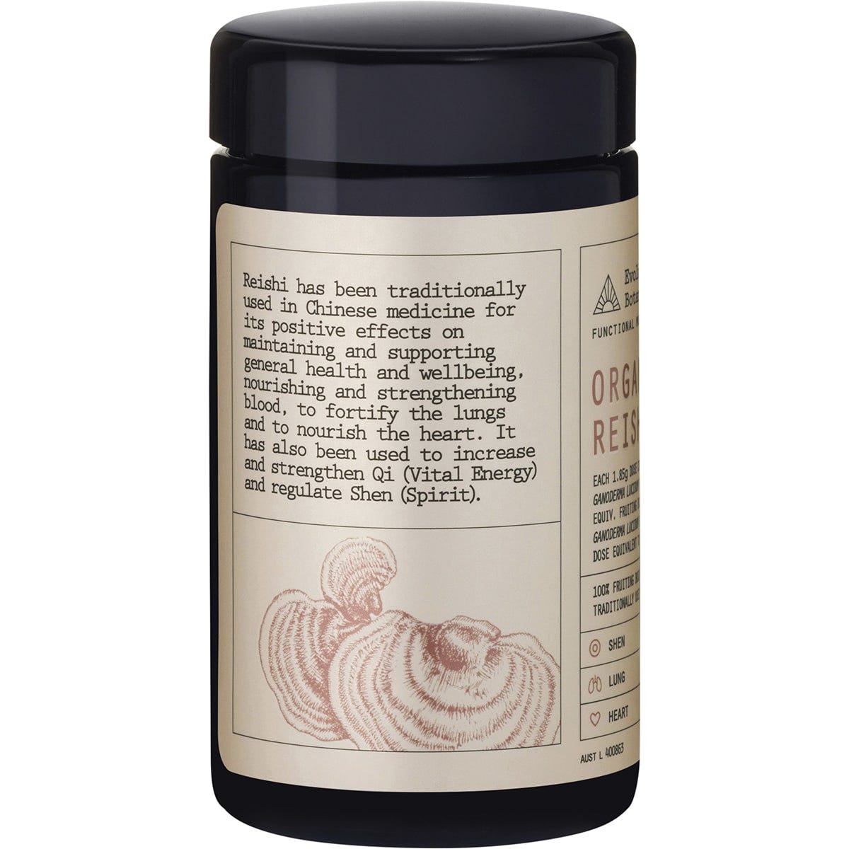 Evolution Botanicals Reishi Extract Organic 15:1 Fuctional Mushrooms 90g - Dr Earth - Drinks, Mushrooms