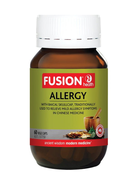 Fusion Health Allergy 60 Vege Capsules - Dr Earth - Supplements, cold & flu, immune support