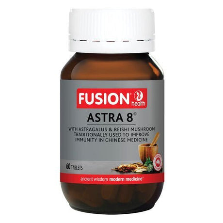 Fusion Health Astra 8 Immune Tonic 60 Tablets - Dr Earth - Supplements, cold & flu, immune support