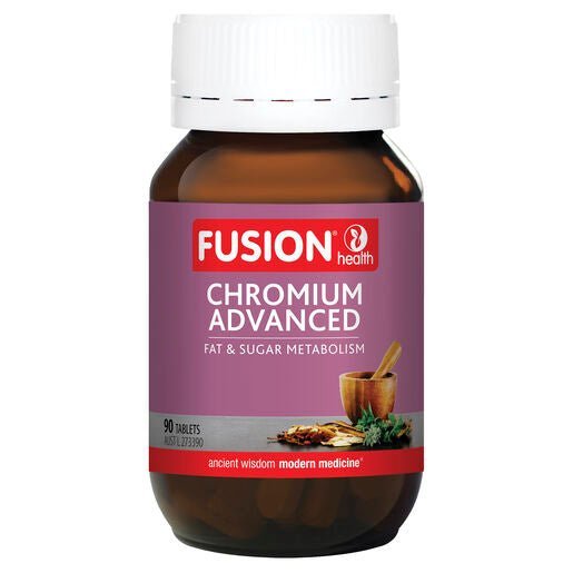 Fusion Health Chromium Advanced 90 Tablets - Dr Earth - Supplements, Fusion Health