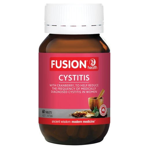Fusion Health Cystitis 60 Tablets - Dr Earth - Supplements, Fusion Health