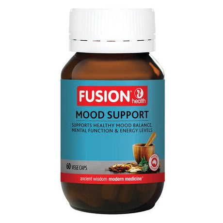 Fusion Health Mood Support 60 Vege Capsules - Dr Earth - Supplements, Fusion Health
