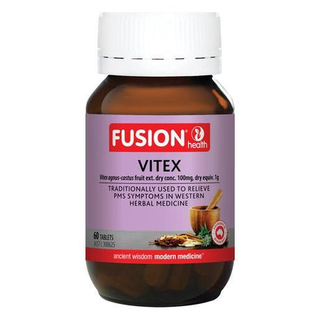 Fusion Health Vitex 60 Tablets - Dr Earth - Supplements, Fusion Health