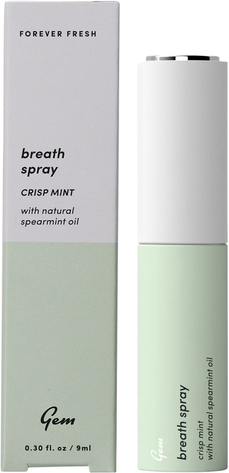 Gem Breath Spray Crisp Mint 9ml - Dr Earth - Oral Care