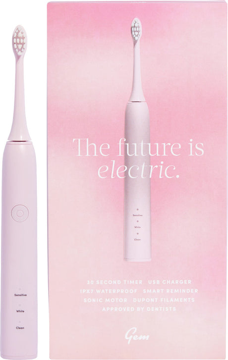 Gem Electric Toothbrush Coconut - Dr Earth - Oral Care