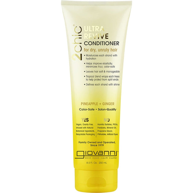 Giovanni Conditioner 2chic Ultra Revive 250ml - Dr Earth - Hair Care