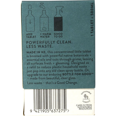 Good Change Store Refill Tablet Bathroom Cleaner 7 - Dr Earth - Cleaning
