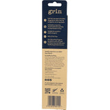 Grin Biodegradable Toothbrush Soft Navy Blue 8 - Dr Earth - Oral Care
