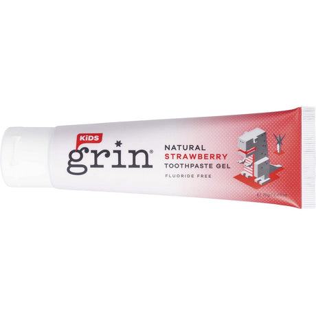 Grin Toothpaste Kids Strawberry 70g - Dr Earth - Baby & Kids