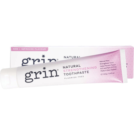 Grin Toothpaste Strengthening 100g - Dr Earth - Oral Care