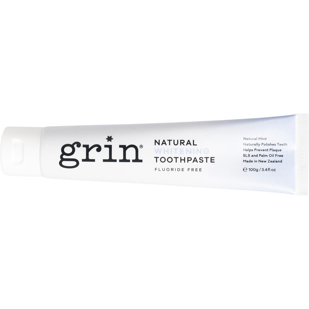 Grin Toothpaste Whitening 100g - Dr Earth - Oral Care