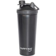 Happy Way Insulated Stainless Steel Shaker Black 700ml - Dr Earth - Accessories