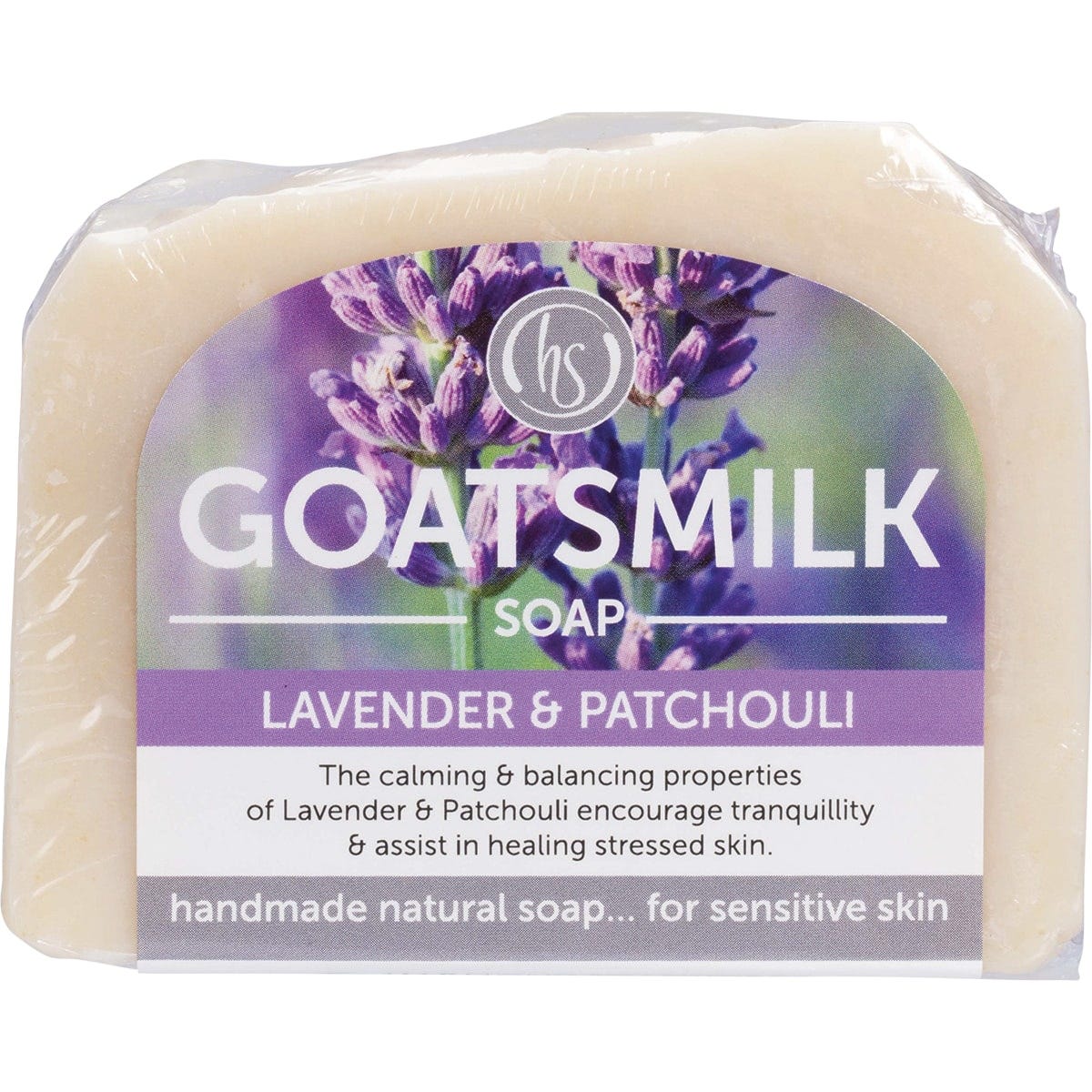 Harmony Soapworks Goat's Milk Soap Lavender & Patchouli 140g - Dr Earth - Bath & Body