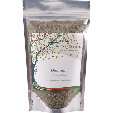 HEALING CONCEPTS Damiana 50g - Dr Earth - Drinks