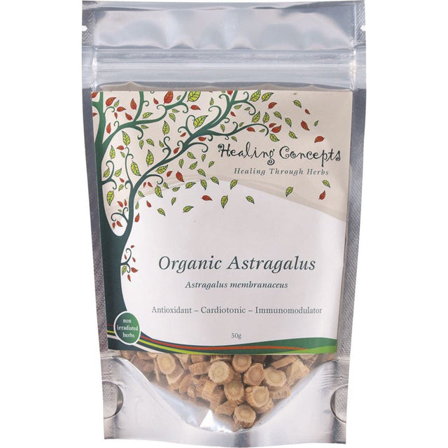 HEALING CONCEPTS Organic Astragalus 50g - Dr Earth - Drinks