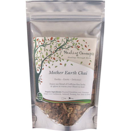 HEALING CONCEPTS Organic Blend Mother Earth Chai 100g - Dr Earth - Drinks