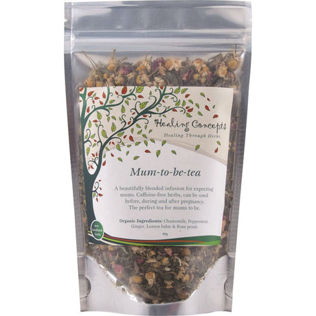 HEALING CONCEPTS Organic Blend Mum-To-Be-Tea 40g - Dr Earth - Drinks