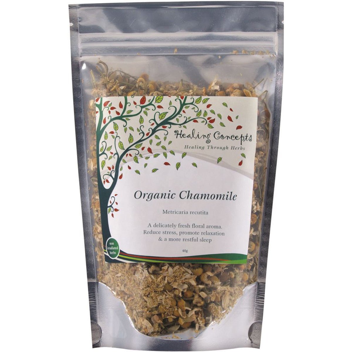 HEALING CONCEPTS Organic Chamomile 40g - Dr Earth - Drinks