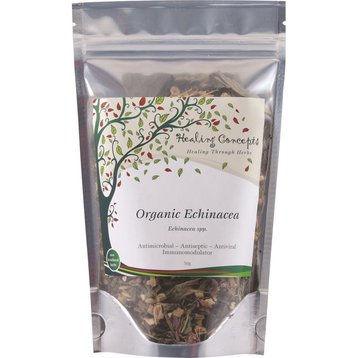 HEALING CONCEPTS Organic Echinacea 50g - Dr Earth - Drinks