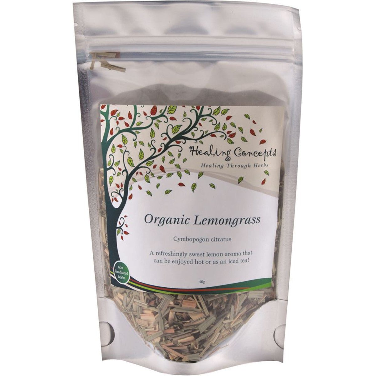 HEALING CONCEPTS Organic Lemongrass 40g - Dr Earth - Drinks