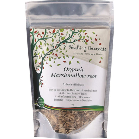 HEALING CONCEPTS Organic Marshmallow Root 50g - Dr Earth - Drinks