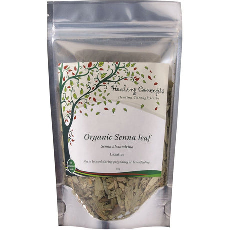 HEALING CONCEPTS Organic Senna Leaf 50g - Dr Earth - Drinks