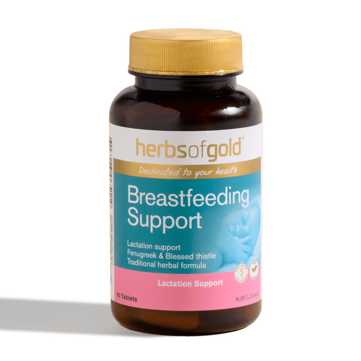 Herbs of Gold Breastfeeding Support - Dr Earth - Supplements, Pregnancy & Reproductive Health
