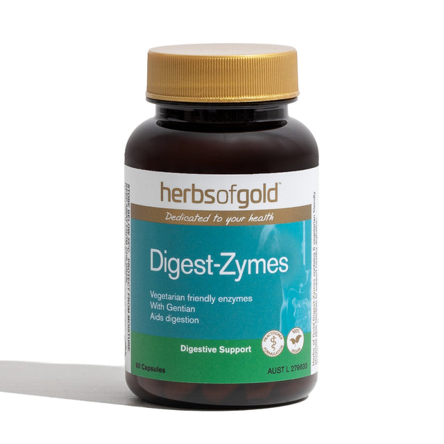 Herbs of Gold Digest-Zymes - Dr Earth - Supplements, Liver & Digestion