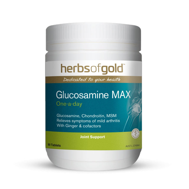 Herbs of Gold Glucosamine MAX - Dr Earth - Supplements, Bone & Joint