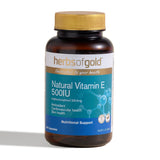 Herbs of Gold Natural Vitamin E 500IU - Dr Earth - Supplements, Nutritionals