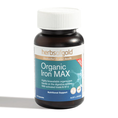 Herbs of Gold Organic Iron MAX - Dr Earth - Supplements, Nutritionals