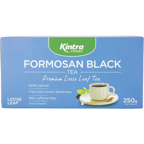 Kintra Foods Formosan Black Tea Loose Leaf 250g - Dr Earth - Drinks