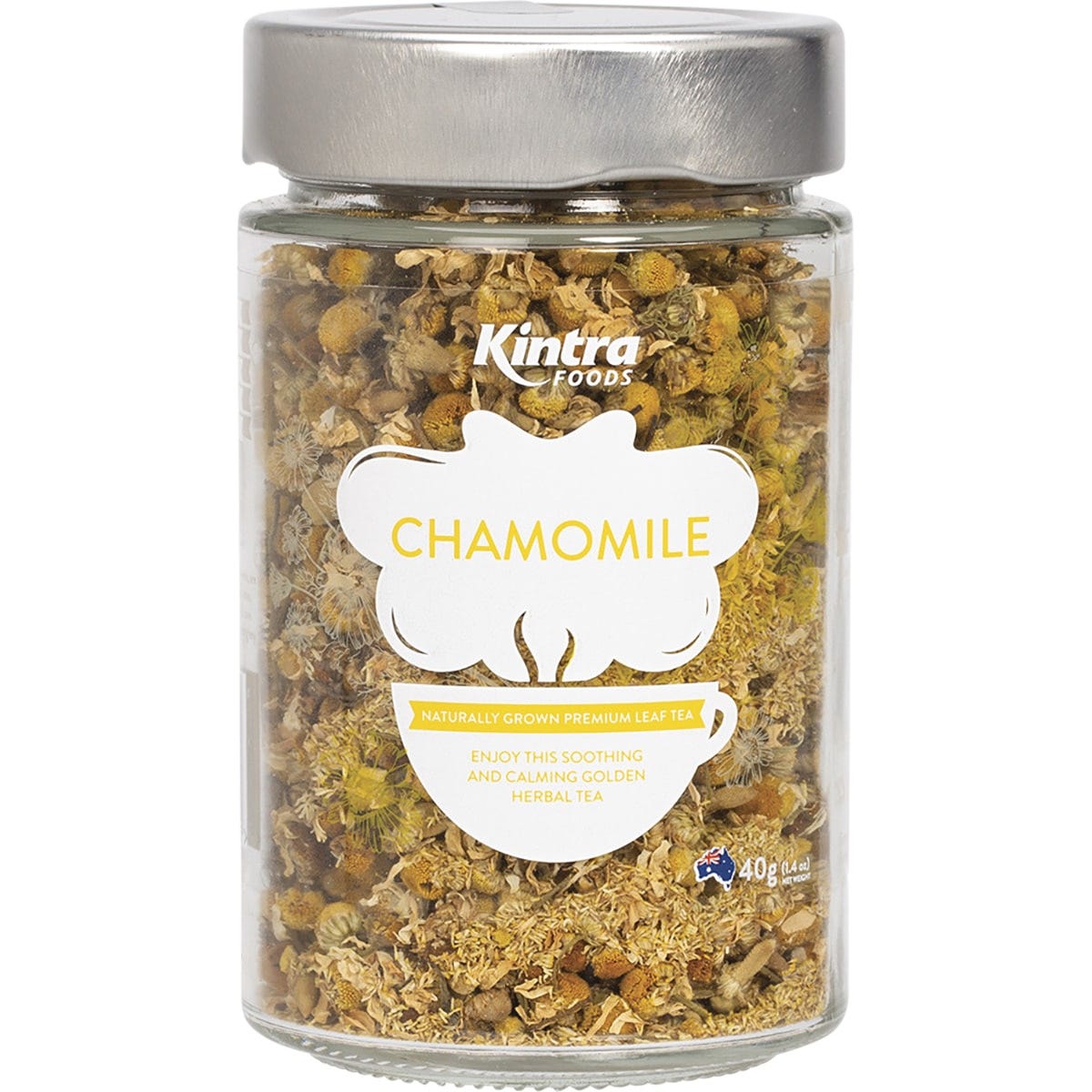 Kintra Foods Loose Leaf Tea Chamomile 40g - Dr Earth - Drinks